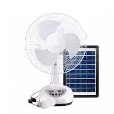 fan SOLAR RECHARGEABLE FAN