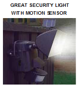 Security Lamp with sensor1